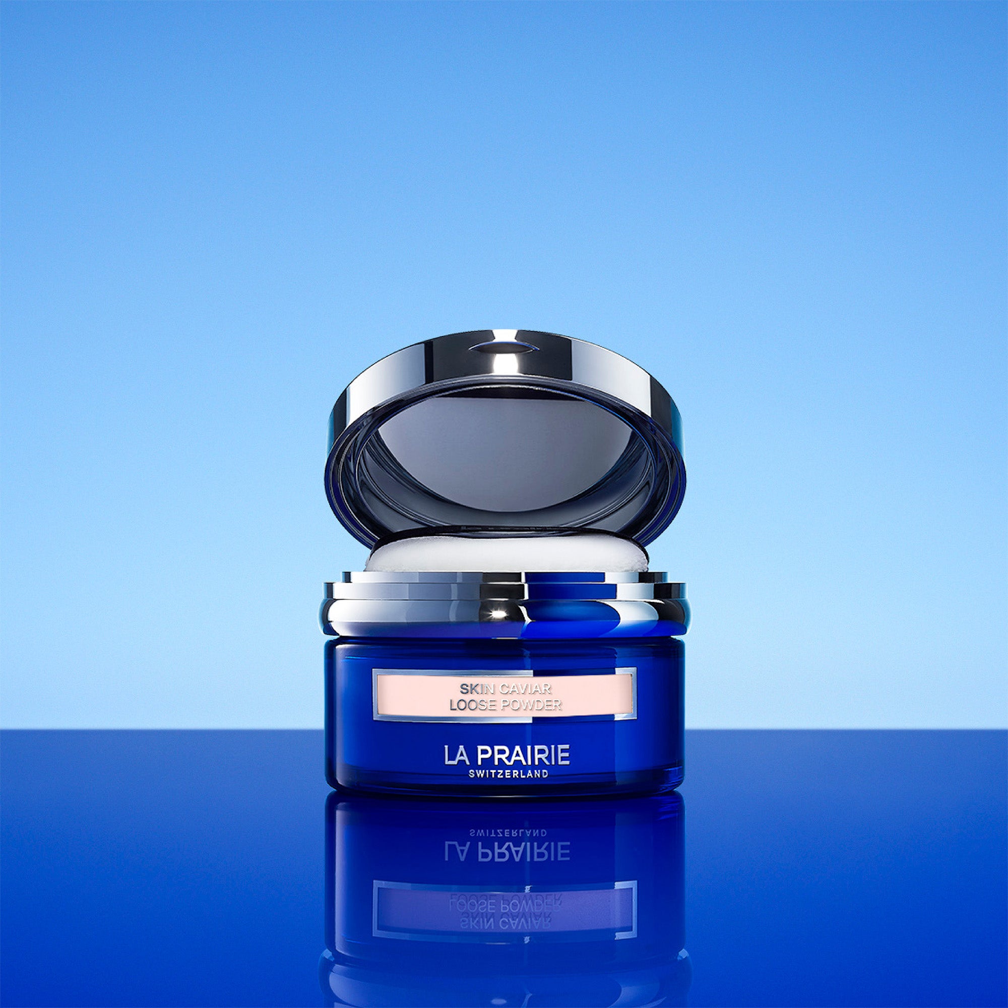 フェイスパウダー la prairie Skin Caviar Loose Powder 40g 底妝 | 魚子精華絲柔蜜粉| La Prairie